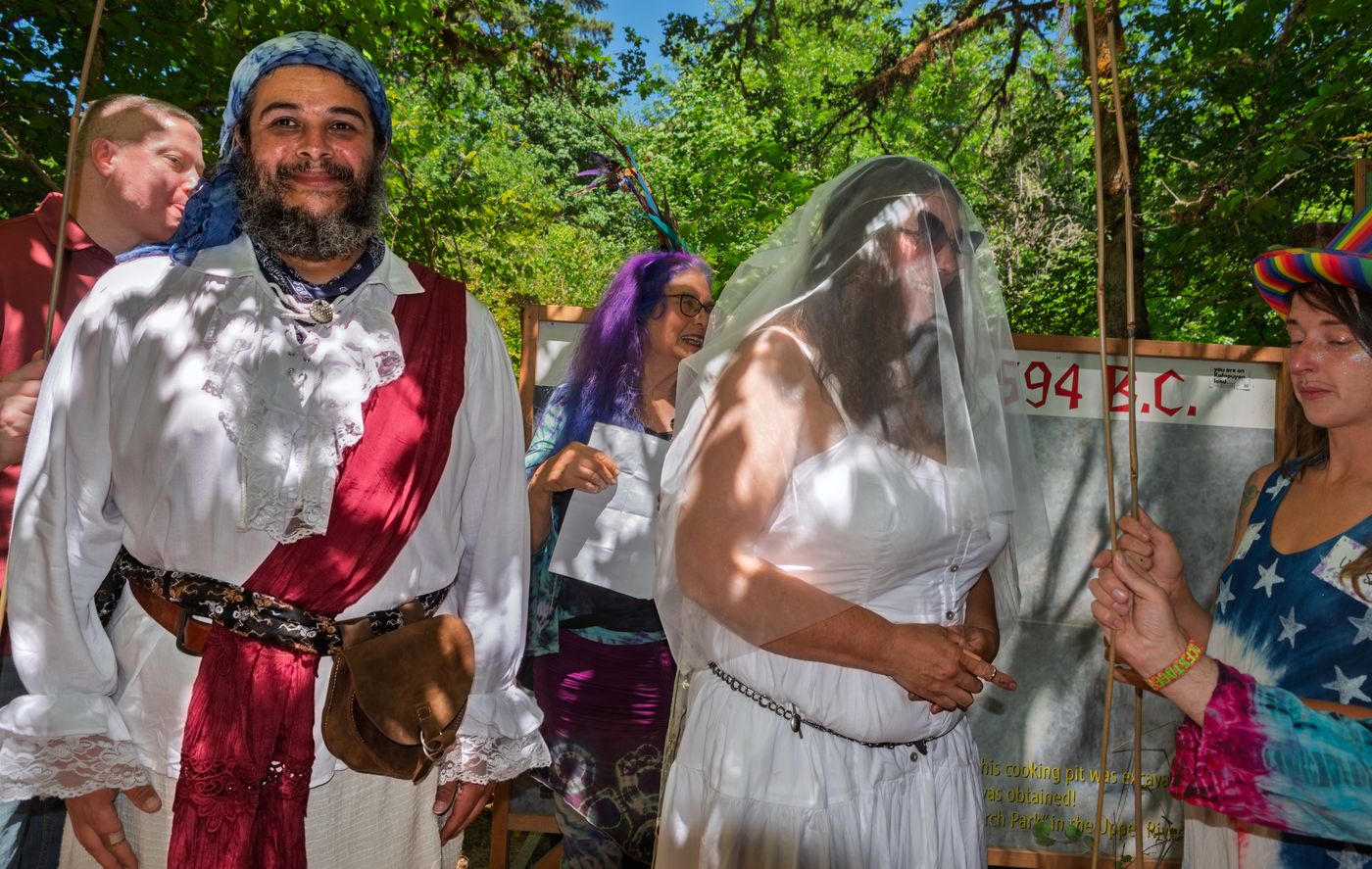 Exchanging vows