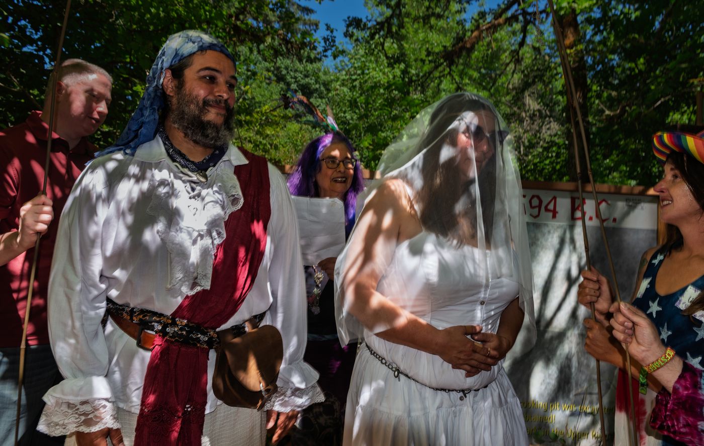Together at the altar