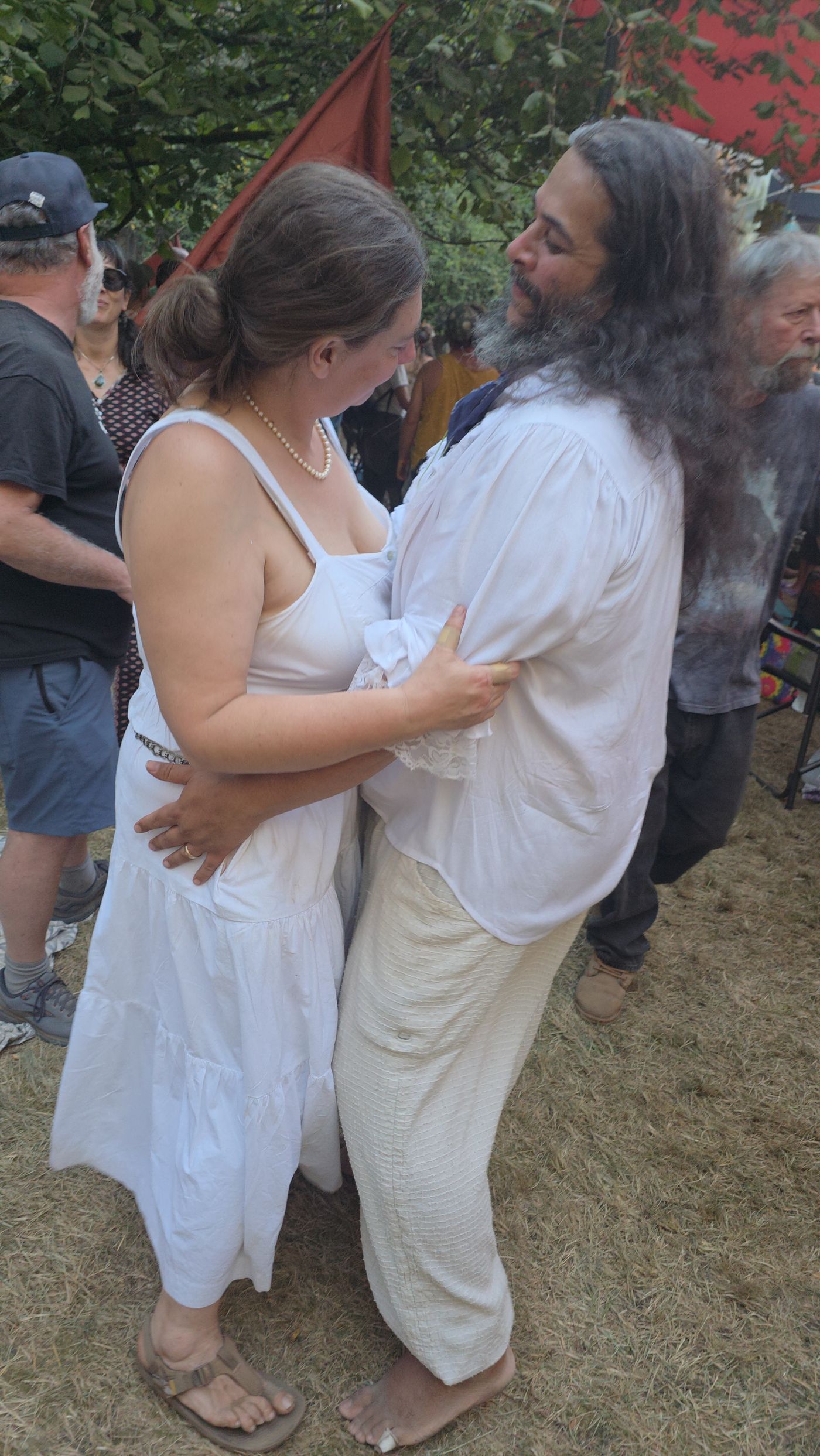 A dusk embrace